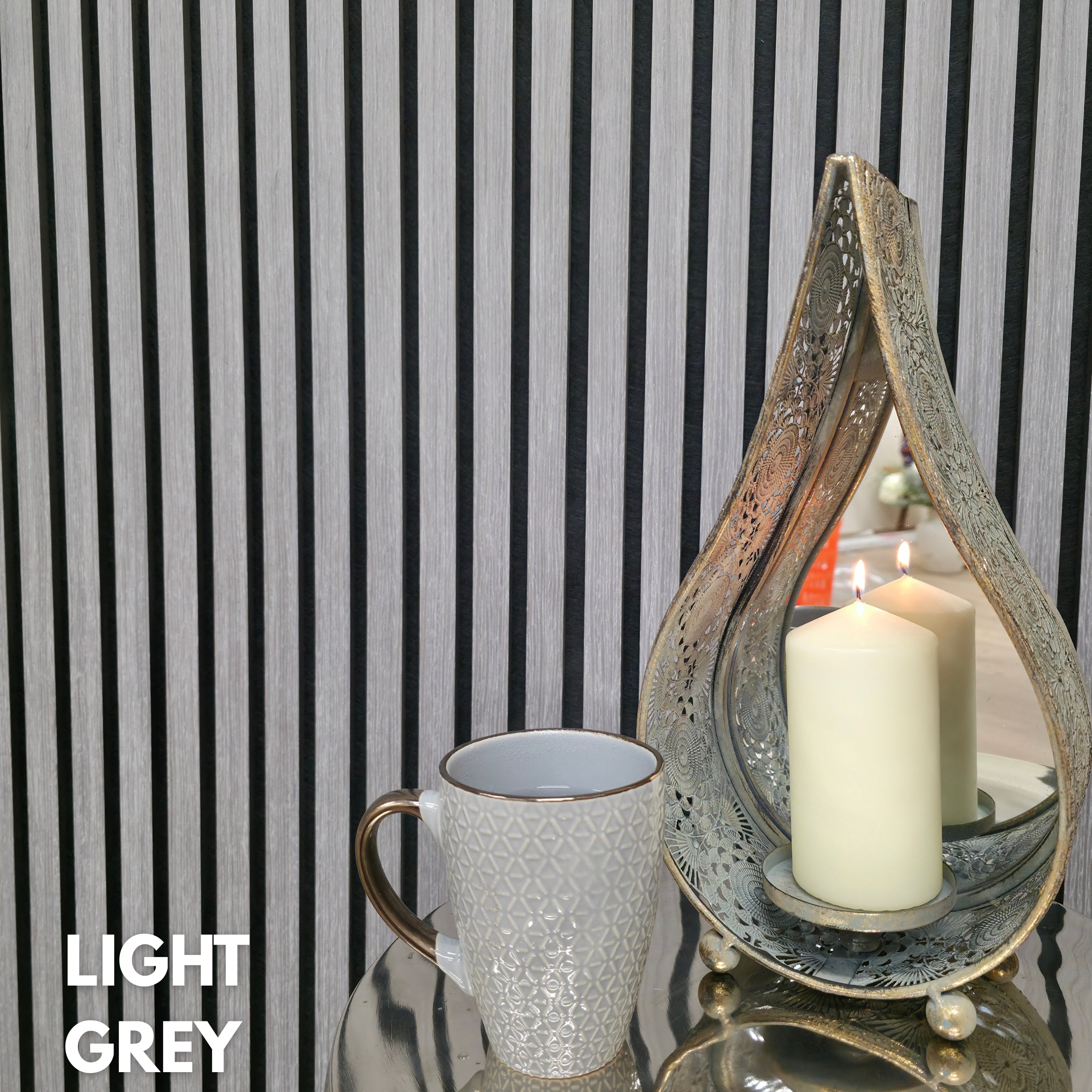 Pannello a doghe acustiche premium (vari colori)